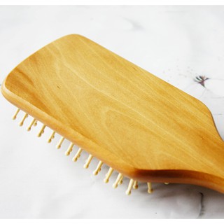Lược Bàn Gỗ Chải Tóc Rối