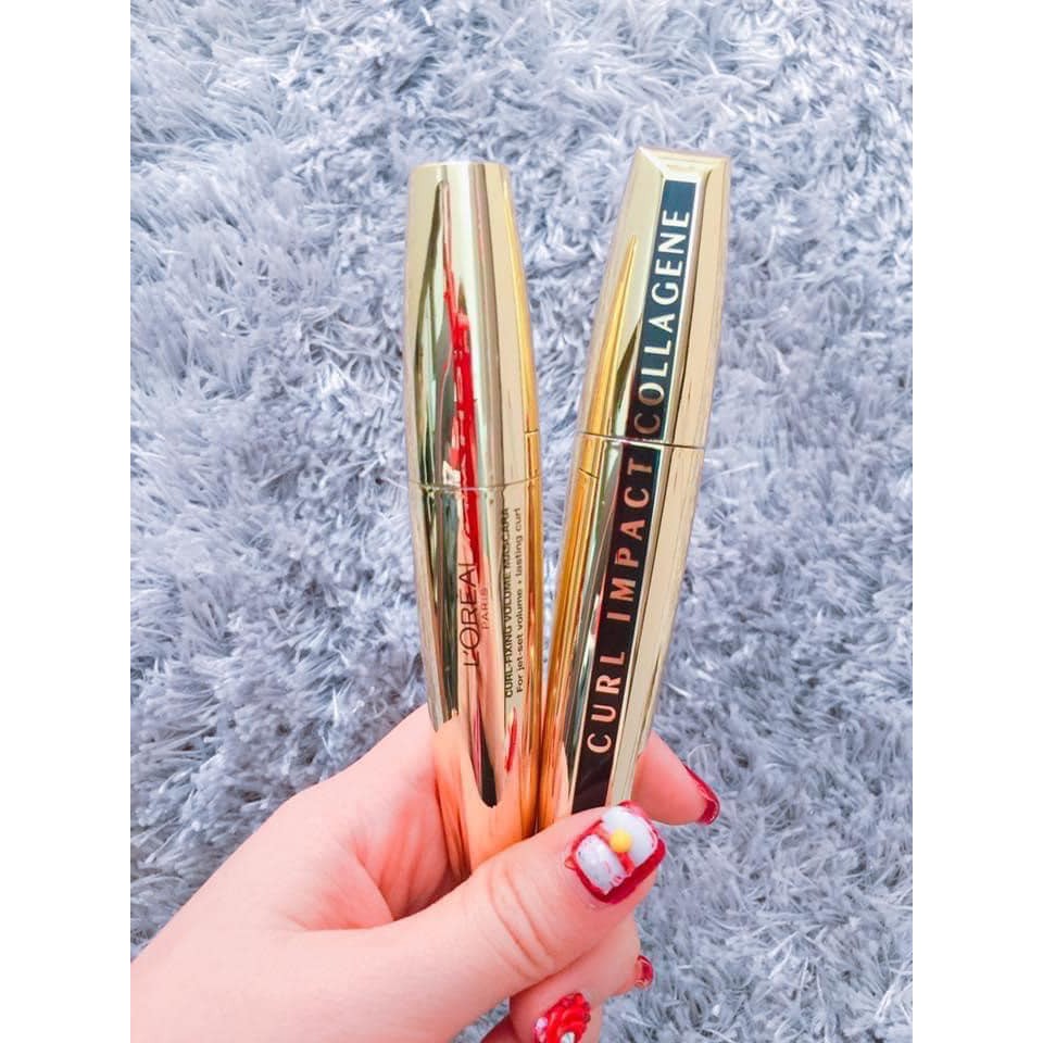 Mascara Làm Cong Và Dày Mi L'oreal Paris Curl Impact Collagene 11ml | BigBuy360 - bigbuy360.vn