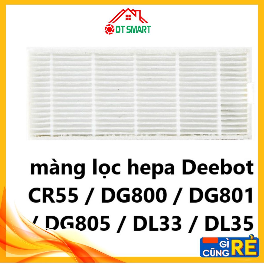 màng lọc Hepa Robot hút bụi Ecovacs Deebot DL33 , DL35 , CR55 , DG800 ,DG801 , DG805