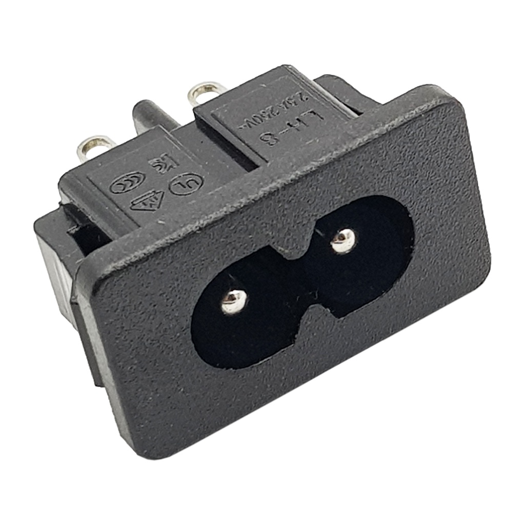 Ổ cắm số 8 gắn hộp.