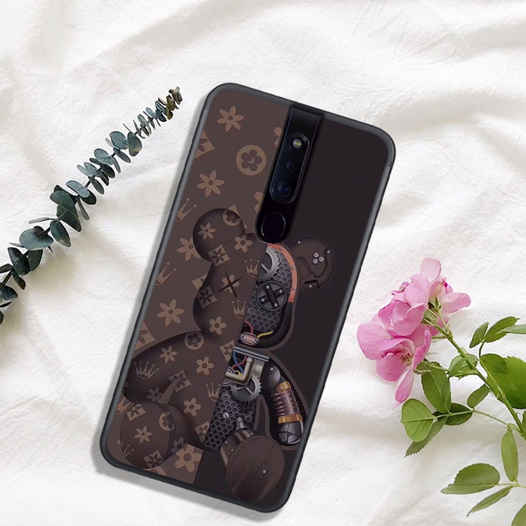 [HOT]ỐP OPPO F11 - F11 PRO , In Hình Gấu Robot họa tiết L-V màu sắc cực đẹp.
