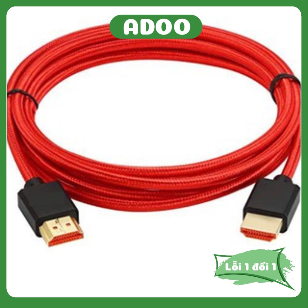 Dây cáp HDMI Xiaoman Lenovo Vivanco Xịn 1M 2M 3M 5M chất lượng cao hàng chuẩn Full HD 1080P ADOO