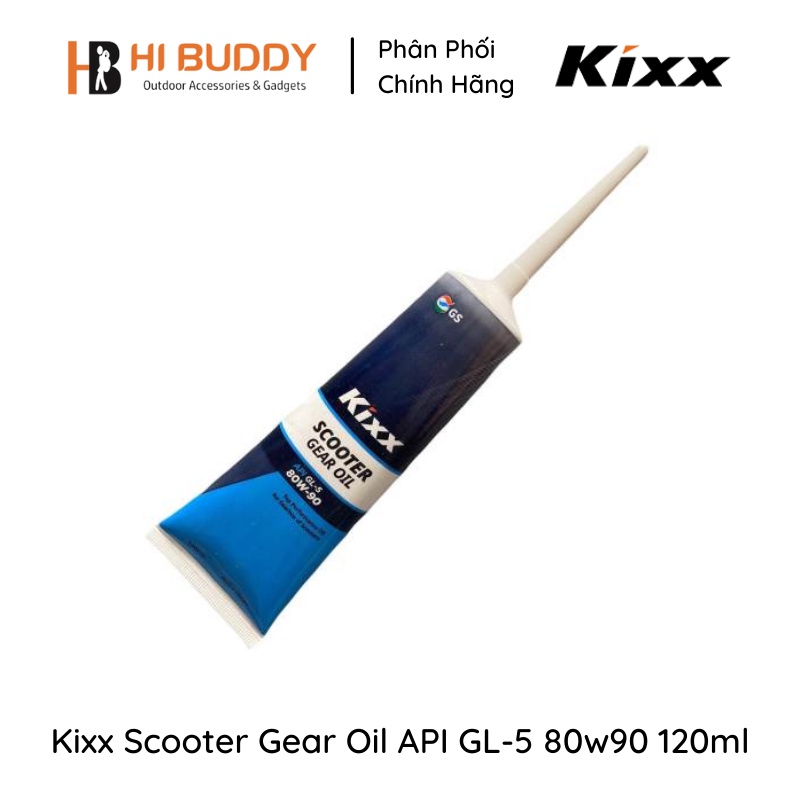 KIXX Nhớt Hộp Số Xe Tay Ga Scooter Gear Oil 80w90 120ml | HIBUSHOP