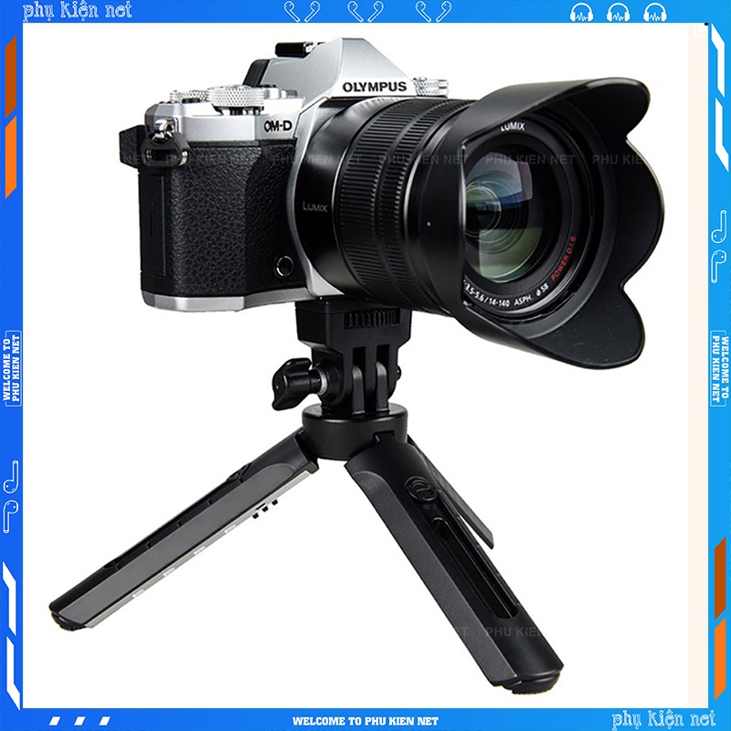 Đế chụp hình Cao cấp Tripod Support MT01 Mini