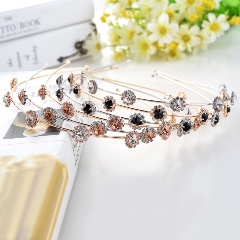 Cài Tóc Đính Đá Phong Cách Cổ Điển Thanh Lịch Dành Cho Nữ