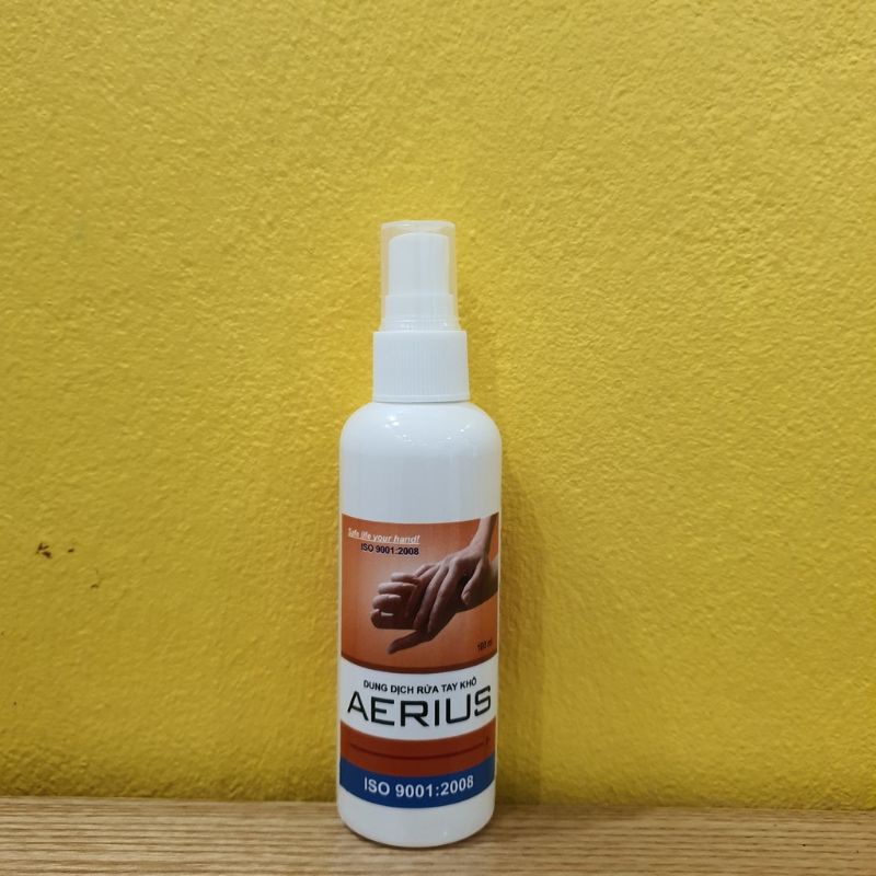 Gel xịt sát khuẩn AERIUS- Dung dịch rửa tay khô sát khuẩn, diệt khuẩn 99% Đã Được Kiểm Định | BigBuy360 - bigbuy360.vn