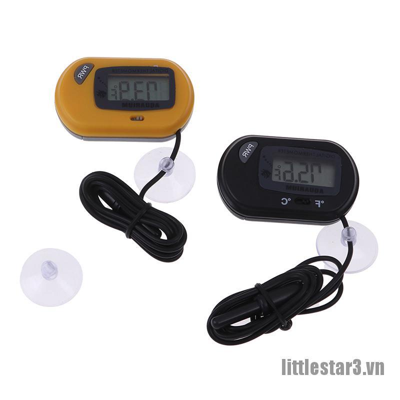 Bộ 3 Nhiệt Kế Đo Nhiệt Độ Nước Bể Cá Với Màn Hình LCD