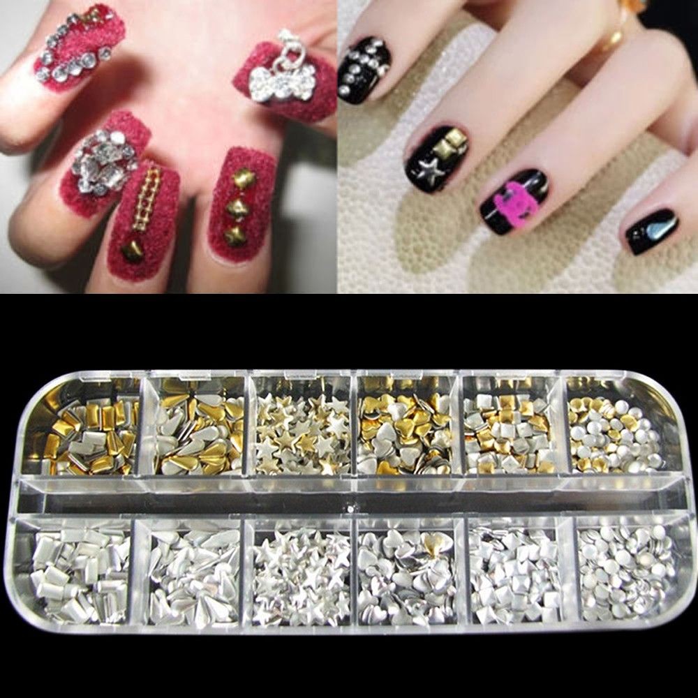 Set 300 hạt trang trí móng nghệ thuật