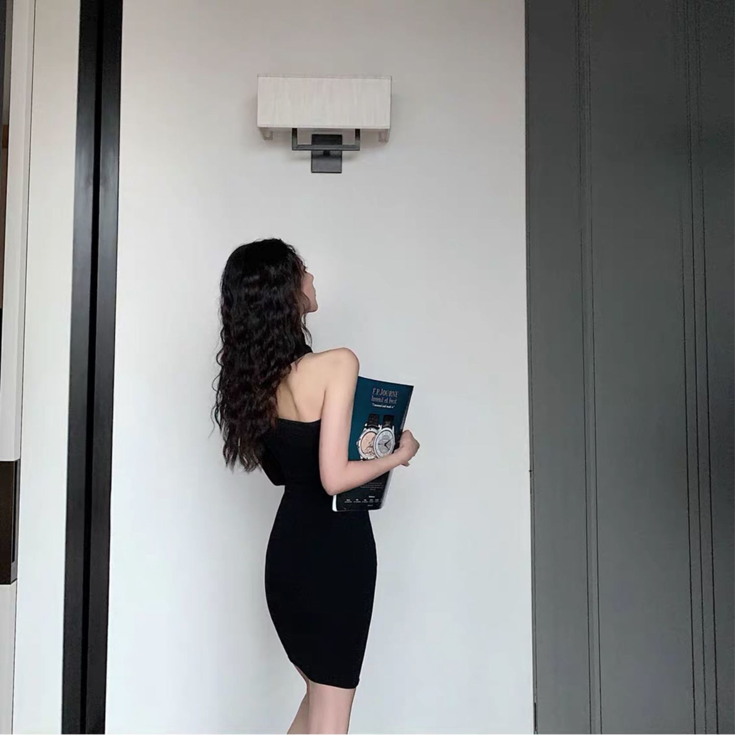 [ Mã FAHOTCB1505 giảm 10K đơn bất kỳ] Đầm tay dài hở vai dáng ôm gợi cảm cho nữ | BigBuy360 - bigbuy360.vn