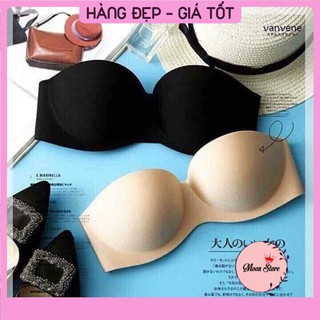 Áo lót nữ su đúc quả ngang không dây quai trong mặc áo hở lưng A218