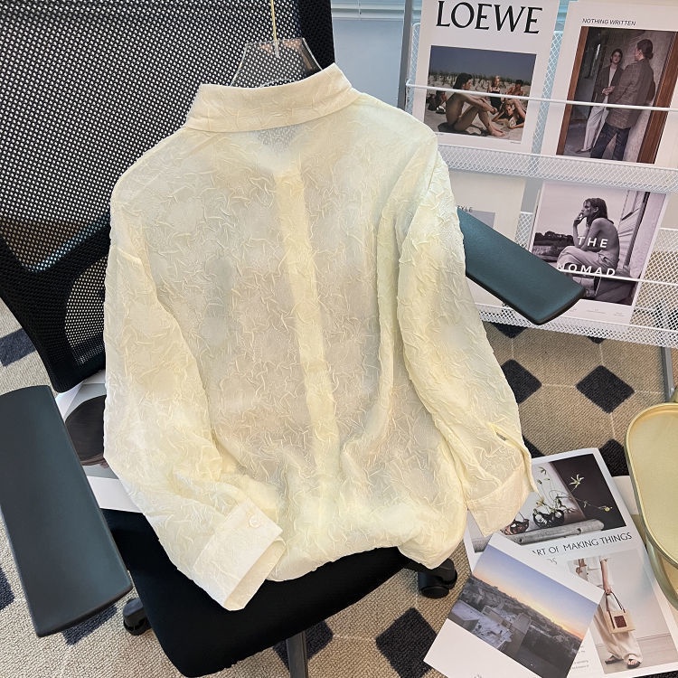 Áo Khoác Cardigan Tay Dài Chống Nắng Phong Cách Hong Kong Thời Trang Xuân Hè Cho Nữ