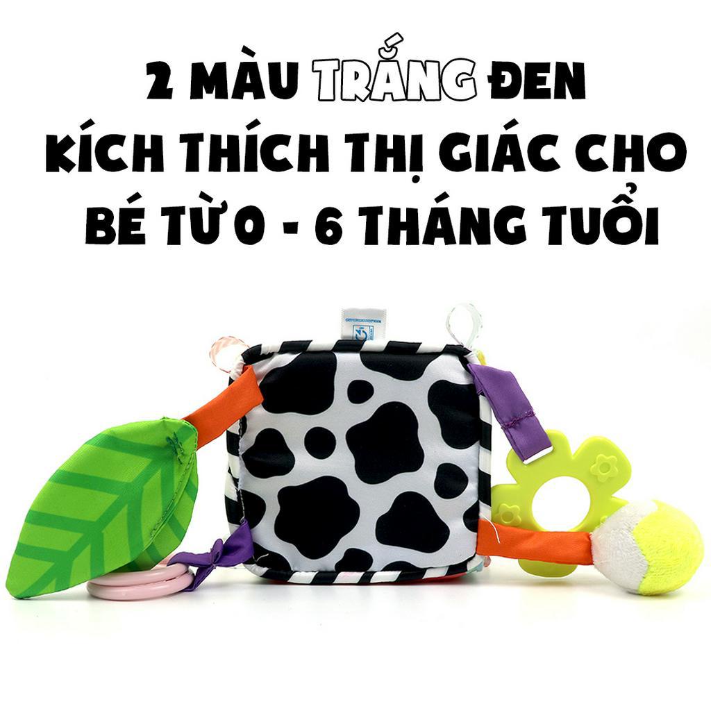 Khối vải luyện kỹ năng PiPoVietnam - Chủ đề các con vật nông trại, nhiều chất liệu, nhiều trò chơi cho bé