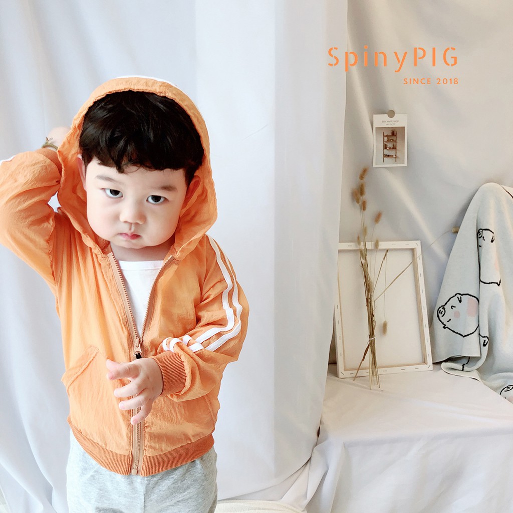 Áo chống nắng cho bé 1-7 tuổi hàng xuất Hàn nhiều màu cho bé trai và gái có thể sử dụng như áo khoác cực kỳ tiện lợi