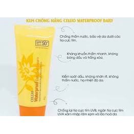 [SALE] KEM CHỐNG NẮNG CELLIO SPF 50 PA++