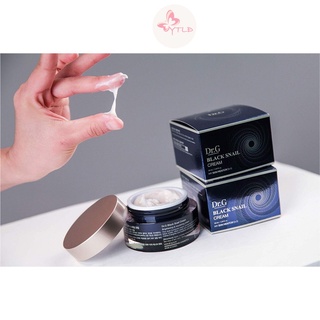 🌟AUTH_BILL Kem Ốc Sên trẻ hóa và làm sáng da DR.G Black Snail Cream