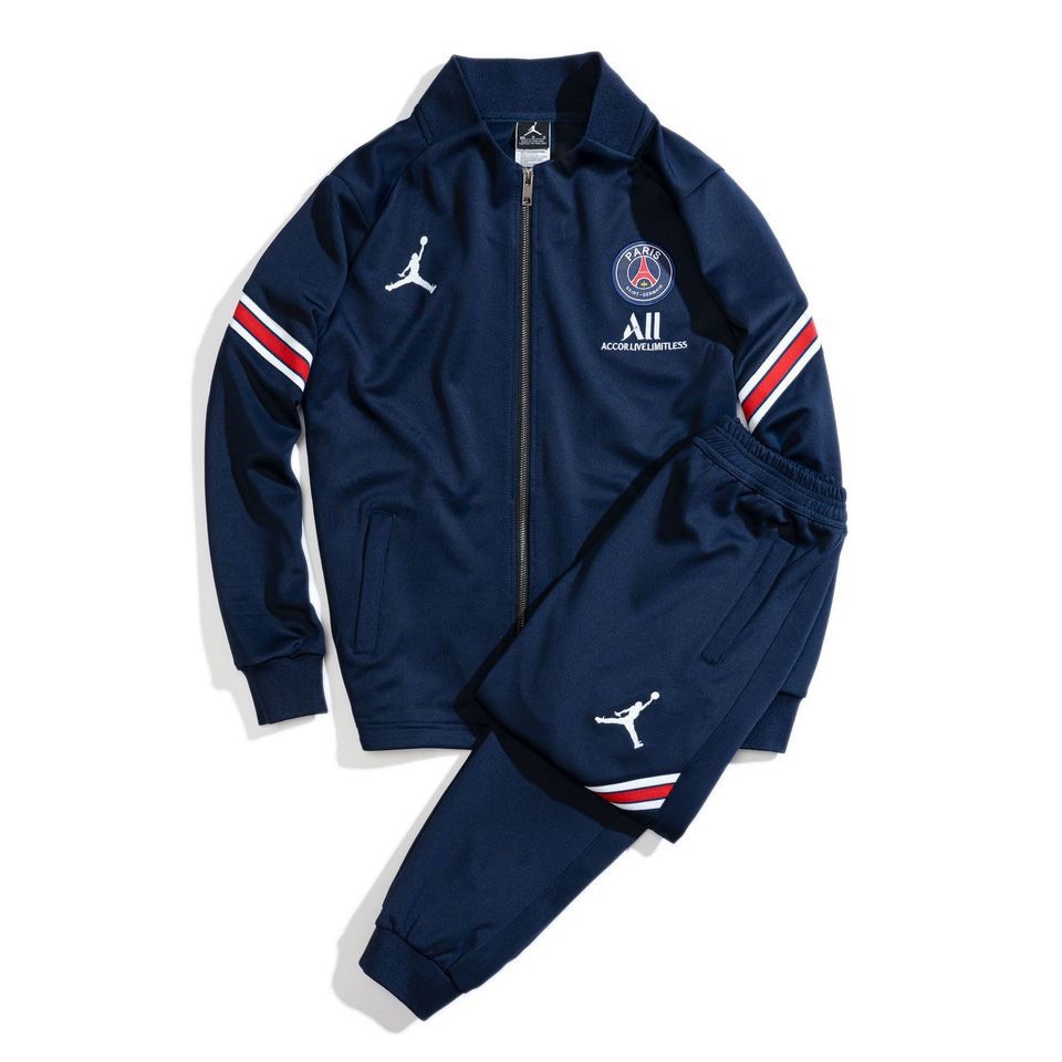 Bộ thun thu đông PSG 21/22 xanh đen