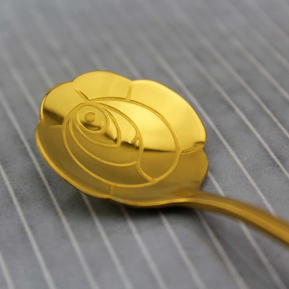 Muỗng Ăn Thanh Lịch Chất Lượng|Muỗng Khuấy Đồ Tráng Miệng Phong Cách Vintage