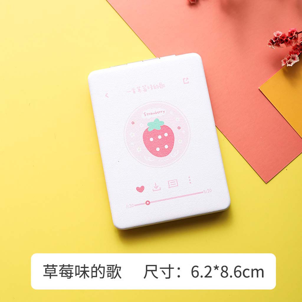 Gương Mini Cầm Tay 2 Mặt Hàn Quốc Siêu Xinh Loại 2