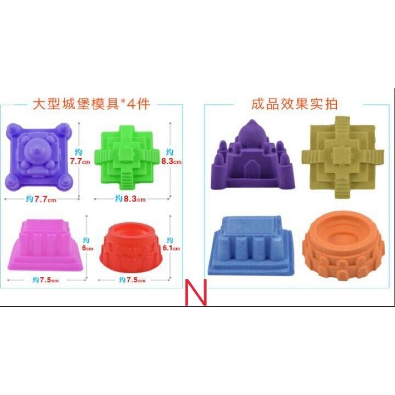 KhUÔN CHƠI CÁT ĐỘNG LỰC . khuôn tạo hình.