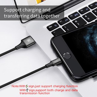 Cáp sạc 3 đầu iPhone/Micro/Type-c chính hãng Baseus