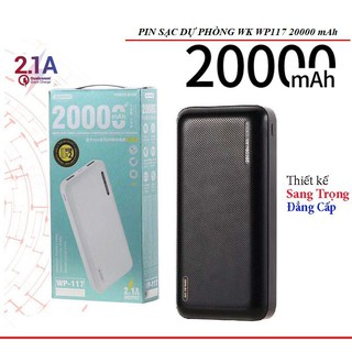 Pin dự phòng Remax WK WP-117 20000mAh