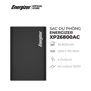 Sạc dự phòng Energizer XP26800AC 26800mAh