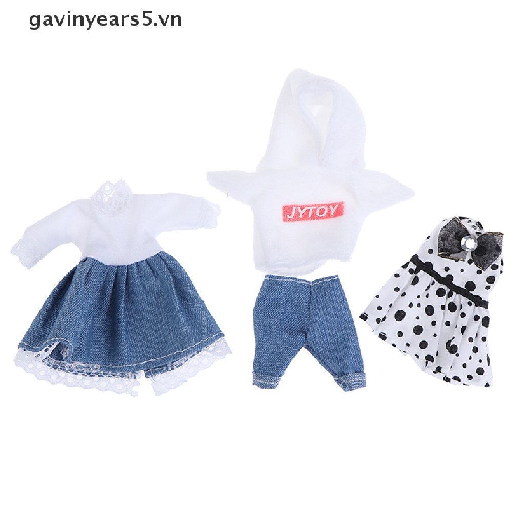 Đầm Đồ Chơi Búp Bê Mini Tỉ Lệ 1: 8