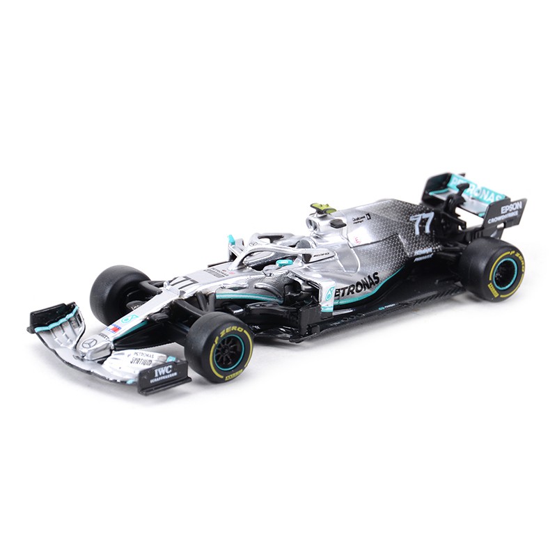 Bburago 1:43 2019 / 2016 Mercedes Benz W10 # 77 # Đua xe công thức F1 Xe tĩnh Die Cast Xe Sưu tầm Đồ chơi ô tô mô hình