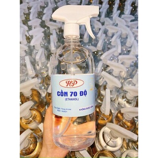 💥  Nước Rửa Tay Khô Diệt Khuẩn HP chai 1L (CỒN ETHANOL 70% CÓ VÒI XỊT , không màu , không mùi )