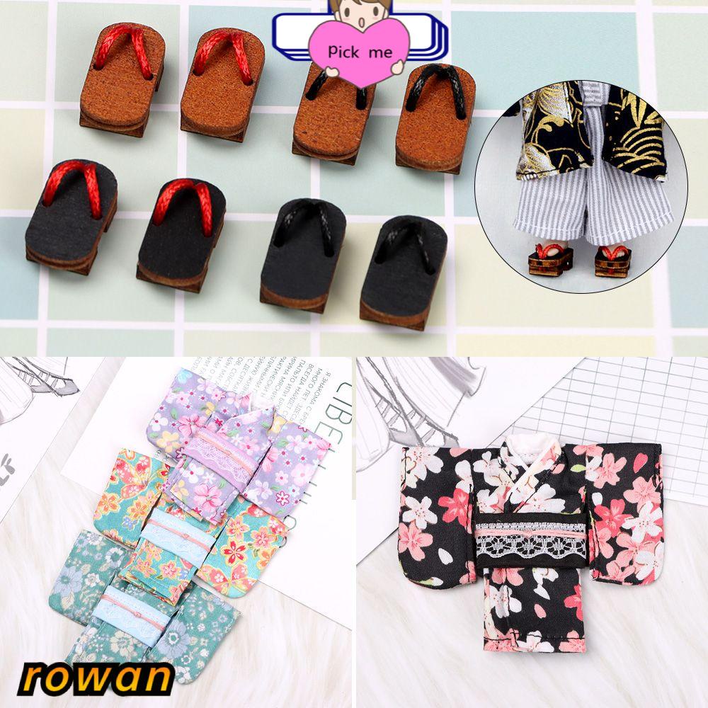 Mô hình giày Kimono Yukata thời trang chất lượng cao cho búp bê tỉ lệ 1/12