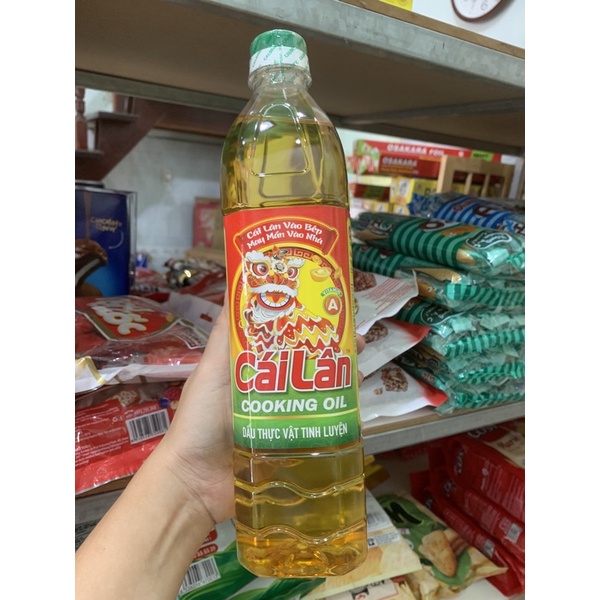 Dầu ăn Cái Lân Chai 1L