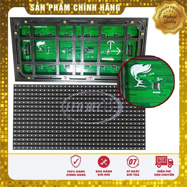 Module Led P10 1 Màu, P10 3 Màu, P10 Full Màu Hàng Ngoài Trời Chính Hãng