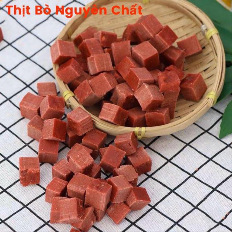 BÁNH THƯỞNG CHO CHÓ vị thịt bò 100g