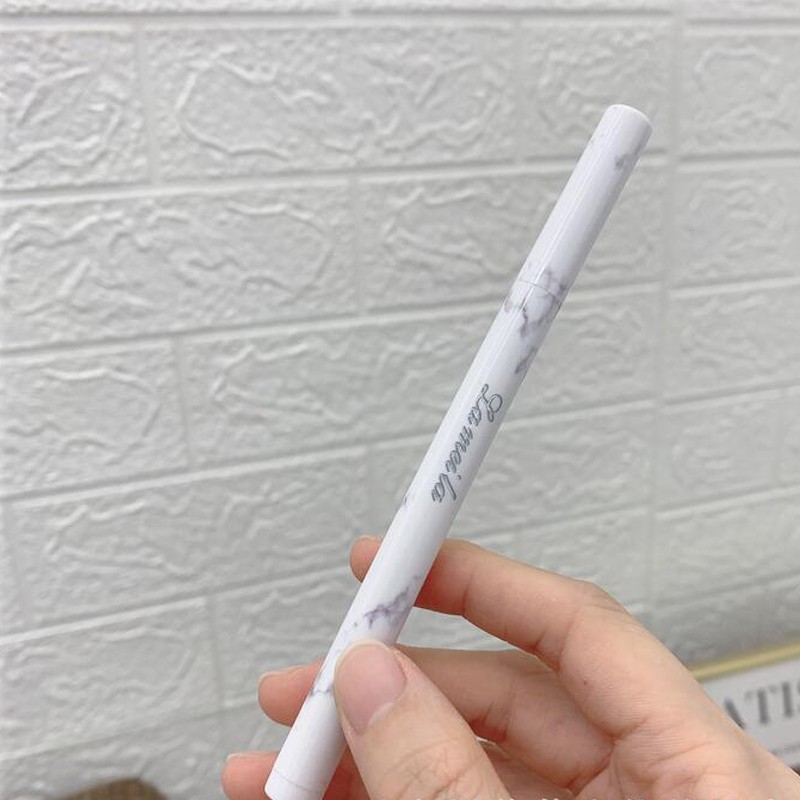 Bút kẻ mắt chống thấm nước lâu trôi 24h thiết kế vỏ họa tiết cẩm thạch | BigBuy360 - bigbuy360.vn