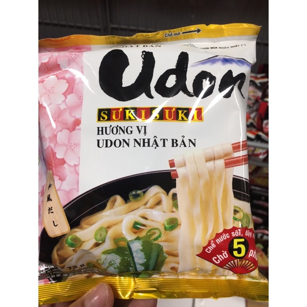 Mì Udon Sưki Sưki Hương Vị Nhật Bản Gói 75G