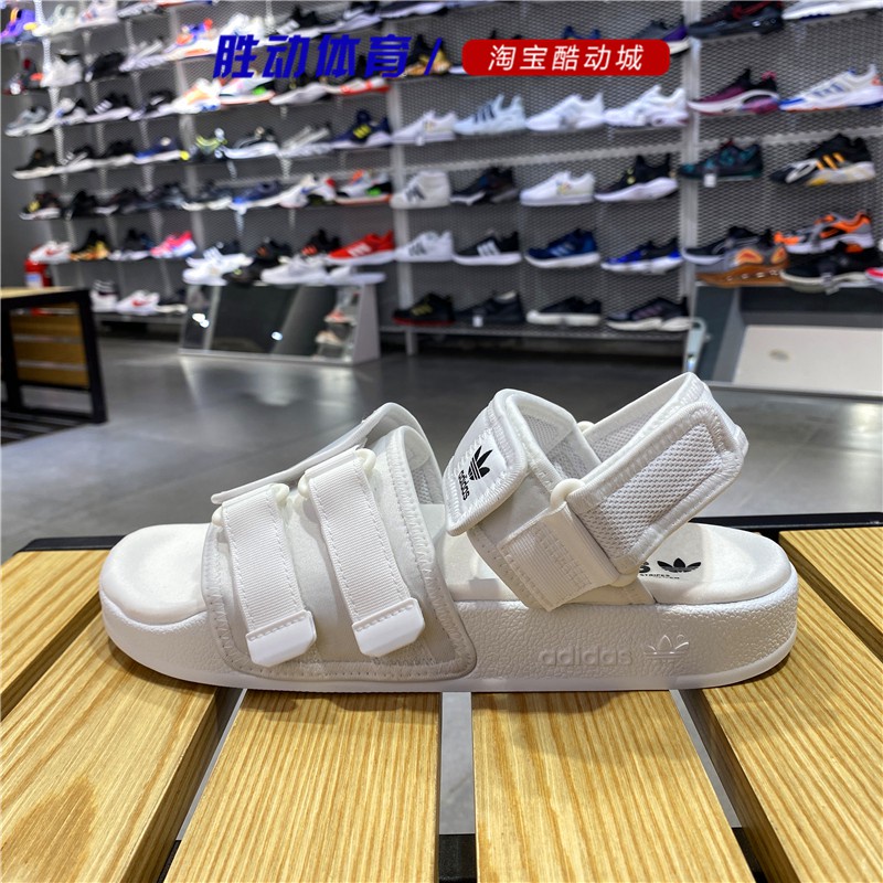 Xăng đan Adidas Adilette 4.0 Thời Trang Đi Biển Cho Nam Nữ Đen