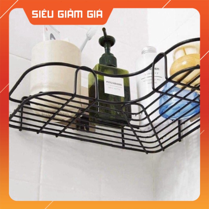 KỆ SẮT DÁN GÓC TƯỜNG GÓC VUÔNG CÁCH ĐIỆU [1 CÁI] | BigBuy360 - bigbuy360.vn