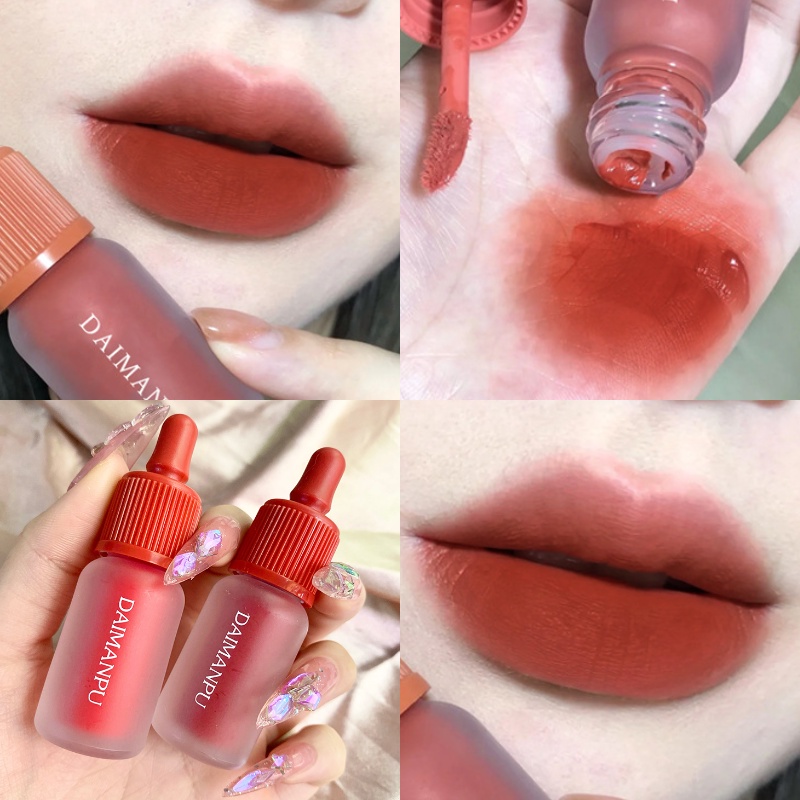 Son Môi 6 Màu Sắc Thời Trang Tùy Chọn Thiết Kế Vỏ Hình Chai Rượu Vang