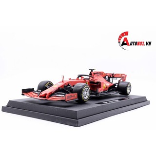 MÔ HÌNH XE F1 FERRARI SF90-H S.VETTEL #5 1:18 BBURAGO 6015