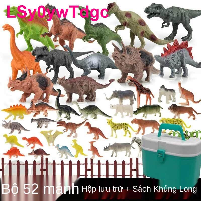 Thế giới khủng long 22 chiếc Mô phỏng lớn Jurassic World hình đồ chơi Triceratops <