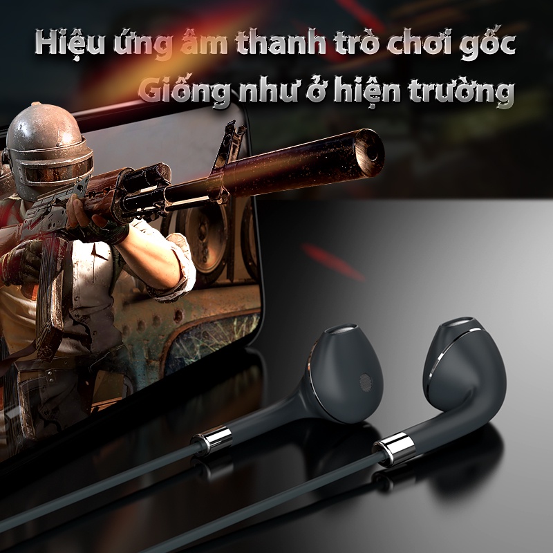 Tai nghe nhét tai Newmsnr 715 chống thấm nước có micro âm thanh sống động độc đáo