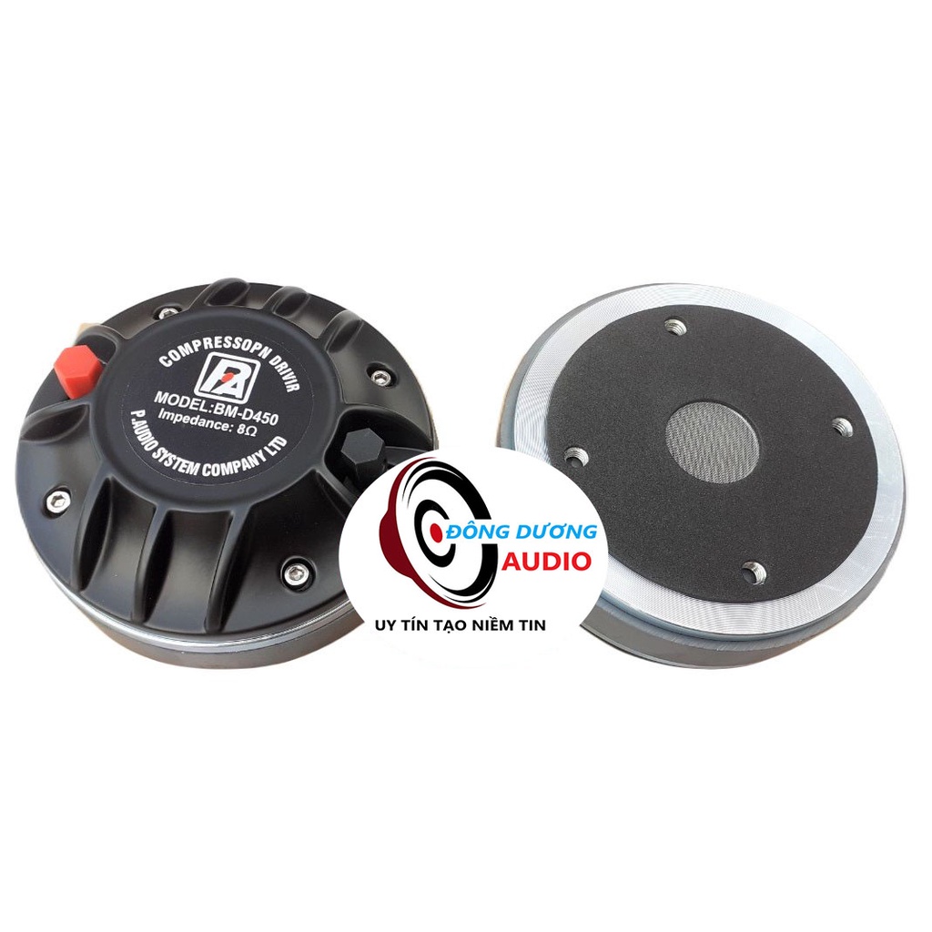 CỦ TRÉP KÈN 450 PAUDIO NẮP NHÔM VÍT ỐC 5 Li - LOA TREBLE 450 - LOA TÉP SÂN KHẤU - GIÁ 01 CHIẾC