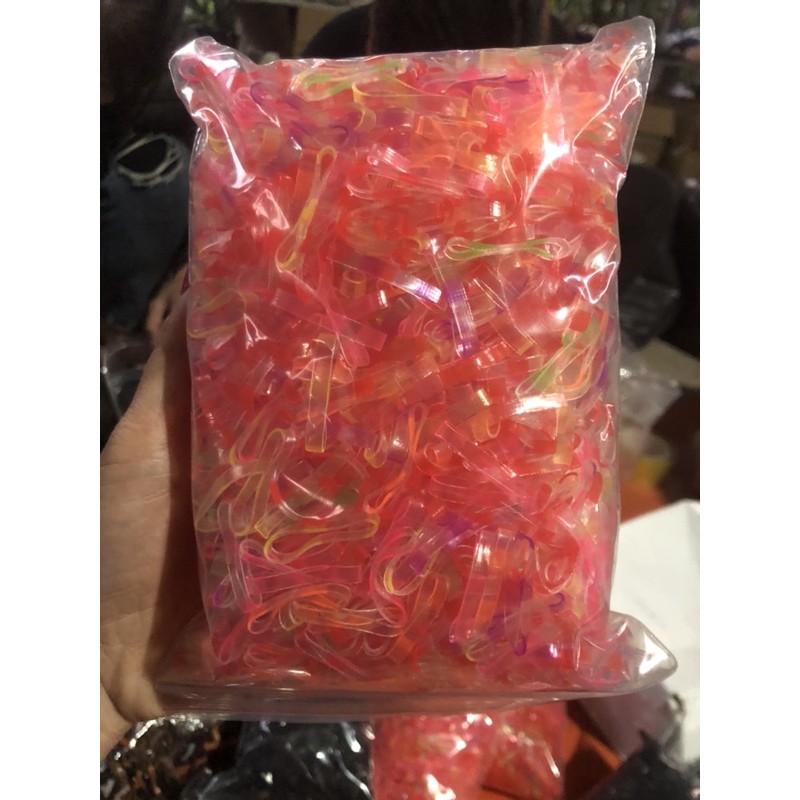 Chun nịt buộc tóc nhiều màu bịch 1kg