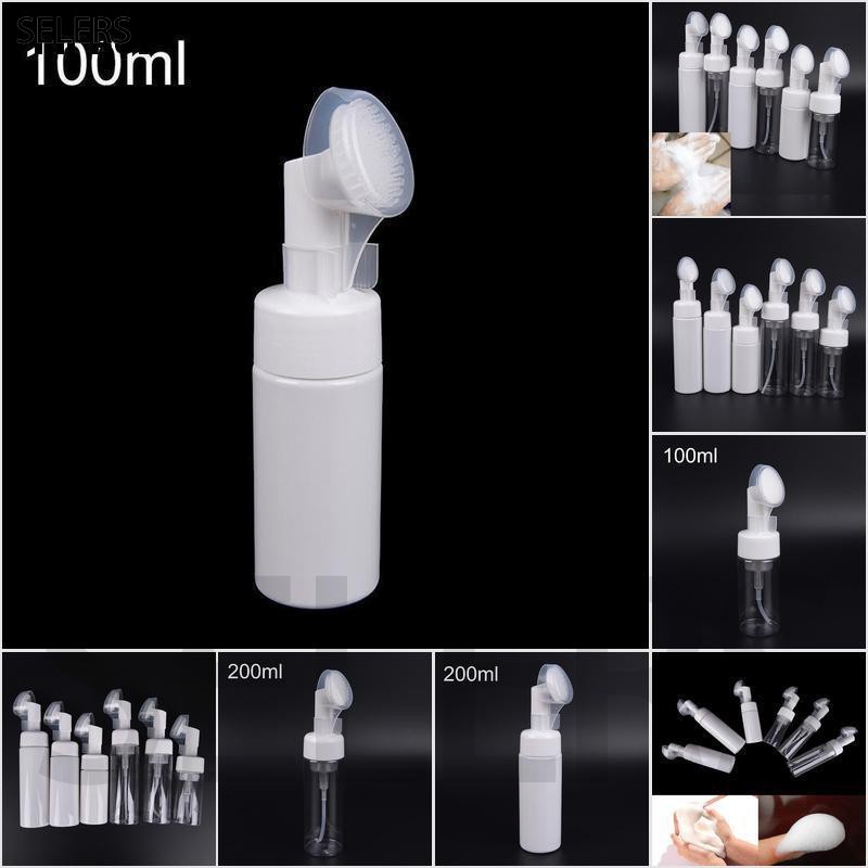 1 Chai Bọt Xốp Bơm Bọt Xà Phòng Lỏng Mousse Với Bàn Chải Làm Sạch PH-A62