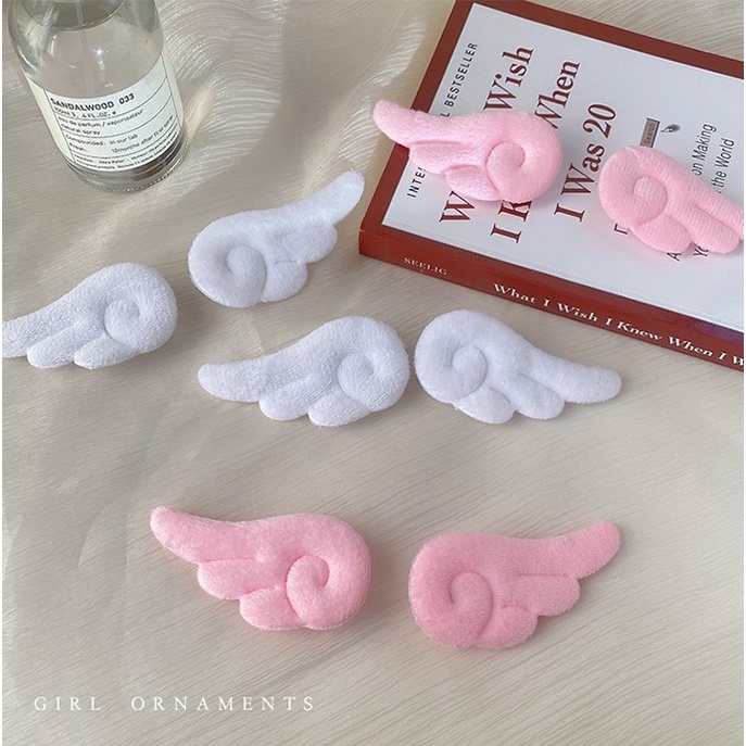 Kẹp đôi cánh thiên thần vải bông cực xinh nữ tính K85