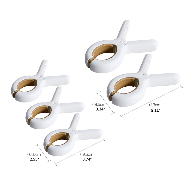 Set 2 / 3 Kẹp Nhựa Phơi Khăn Tắm Đi Biển Tiện Dụng