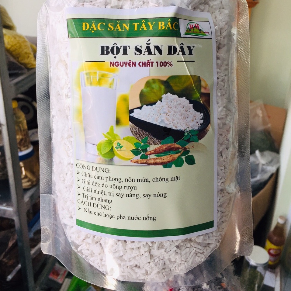 Bột sắn dây nguyên chất nhà làm, đảm bảo sạch sẽ, chất lượng cao