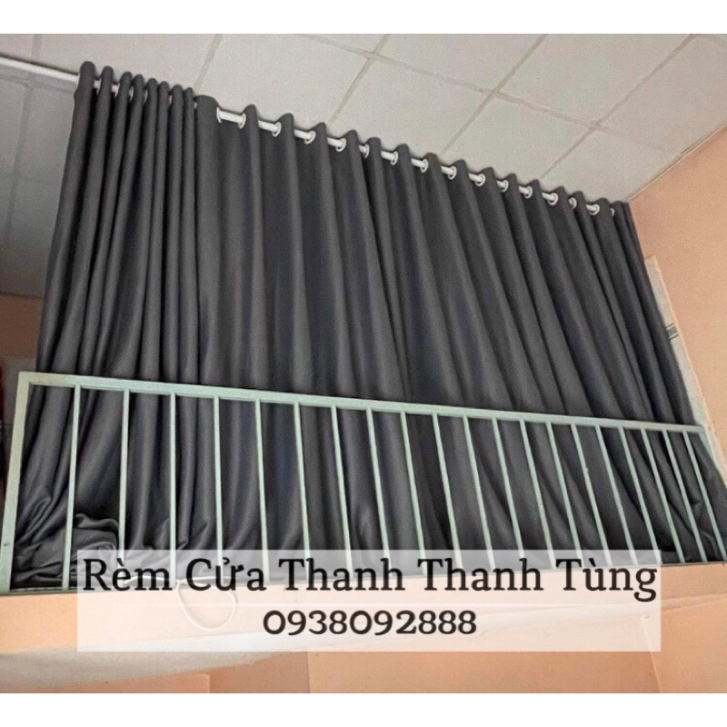 [Giảm 15k đơn 0đ] Rèm cửa chính, cửa sổ chống nắng, cản sáng gấm mịn cao cấp, may theo yêu cầu