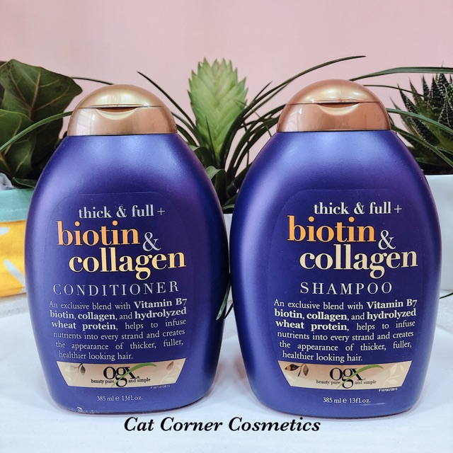 Cặp dầu gội Biotin