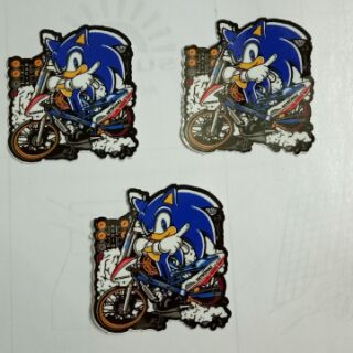 Tem logo lẻ sticker Sonic 10k ba con.